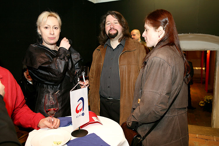 Opening of the exhibitions in Egon Schiele Art Centrum:  Opera in paintings, Traditional Chinese Landscape Painting, Young Artists from China 2008, Jindřich Štreit and Jiří Surůvka, 4. April 2008, photo by: © 2008 Lubor Mrázek