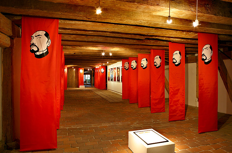 Vernisáž výstav v Egon Schiele Art Centru: Opera v obrazech, Tradiční čínská krajinomalba, Mladí umělci z Číny 2008, Jindřich Štreit a Jiří Surůvka, 4. dubna 2008, foto: © 2008 Lubor Mrázek