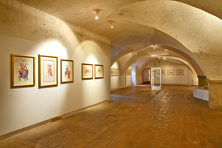 Vernisáž výstav v Egon Schiele Art Centru: Opera v obrazech, Tradiční čínská krajinomalba, Mladí umělci z Číny 2008, Jindřich Štreit a Jiří Surůvka, 4. dubna 2008, foto: © 2008 Lubor Mrázek