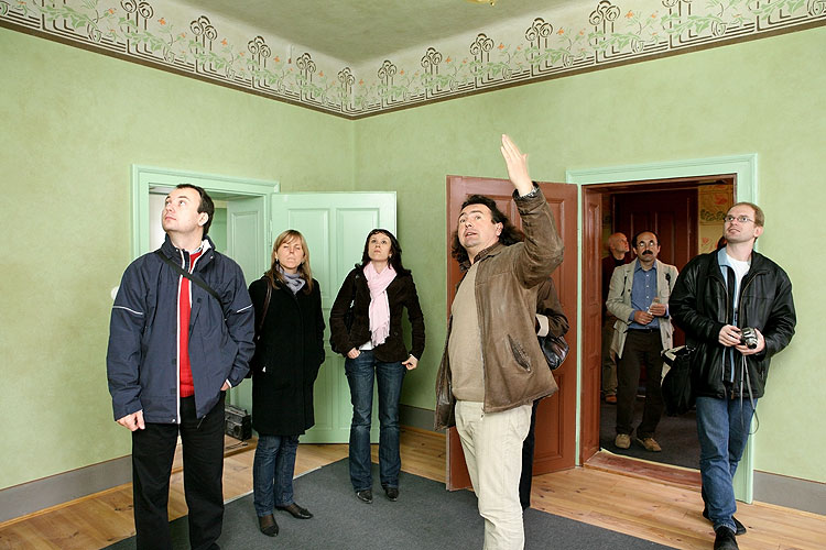 Das künftige Museum enthüllte einen Monat vor der Eröffnung restaurierte und ausgeschmückte Interieure, Foto: Lubor Mrázek