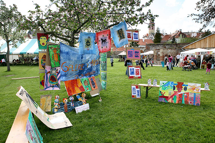 Krumlovský veletrh, Kouzelný Krumlov, 29. dubna - 1. května 2008, foto: Lubor Mrázek