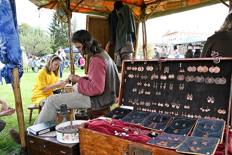 Krumlovský veletrh, Kouzelný Krumlov, 29. dubna - 1. května 2008, foto: Lubor Mrázek