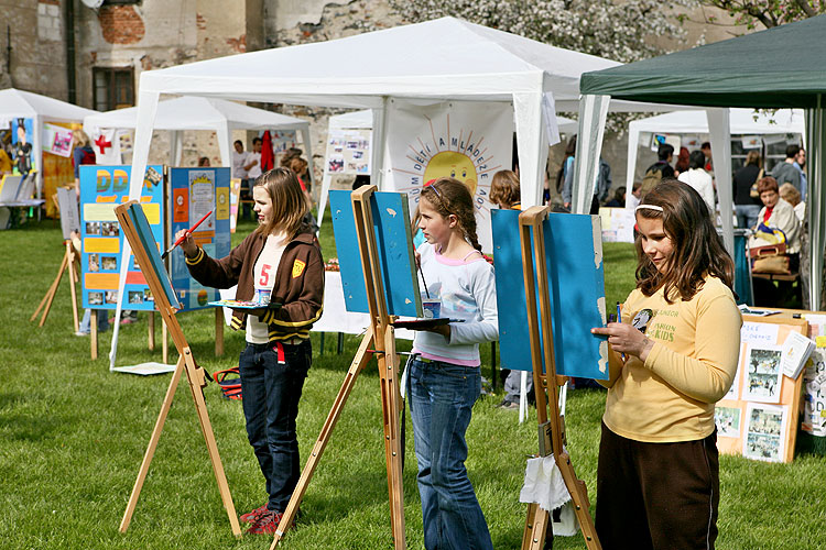 Krumlovský veletrh, Kouzelný Krumlov, 29. dubna - 1. května 2008, foto: Lubor Mrázek