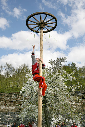 Dětské čarodějnické odpoledne, Kouzelný Krumlov, 29. dubna - 1. května 2008, foto: Lubor Mrázek