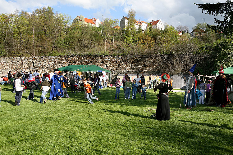 A Bewitched Afternoon for Children, Magical Krumlov Welcomed Springtime, 29th April - 1st May 2008, photo: Lubor Mrázek