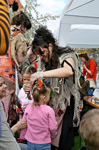 Hexennachmittag für Kinder, Zauberhafte Krumlov, 29. April - 1. Mai 2008, Foto: Lubor Mrázek