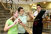 Vernissage der Ausstellungen Theater mit Kinderaugen und Reiseführer durch meine Stadt - UNESCO 2007, Zauberhafte Krumlov, 29. April 2008, Foto: Lubor Mrázek 