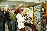 Vernissage der Ausstellungen Theater mit Kinderaugen und Reiseführer durch meine Stadt - UNESCO 2007, Zauberhafte Krumlov, 29. April 2008, Foto: Lubor Mrázek 