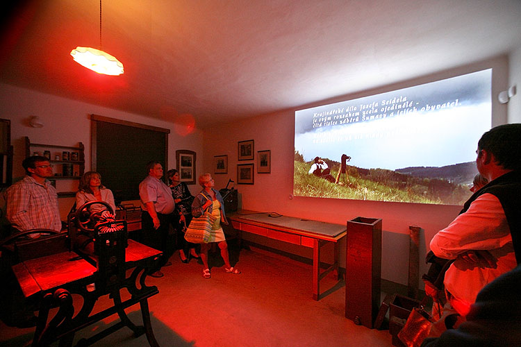 Festive Opening of the Museum Photo Studio Seidel, 5th June 2008, photo by: Lubor Mrázek