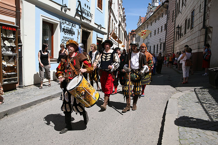 Slavnosti pětilisté růže, 20. - 22. června 2008, foto: © 2008 Lubor Mrázek