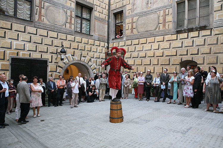 Barocknacht auf dem Schloss Český Krumlov ®, 27.6. und 28.6.2008, Kammermusikfestival Český Krumlov 2008, Foto: Lubor Mrázek