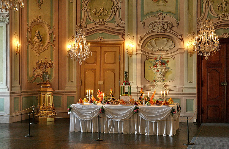 Barokní noc na zámku Český Krumlov ®, 27.6. a 28.6.2008, Festival komorní hudby Český Krumlov 2008, foto: Lubor Mrázek