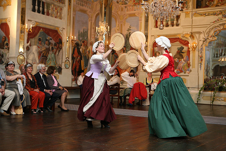 Baroque Night on the Český Krumlov Castle ®, 27.6. and 28.6.2008, Chamber Music Festival Český Krumlov 2008, photo: Lubor Mrázek