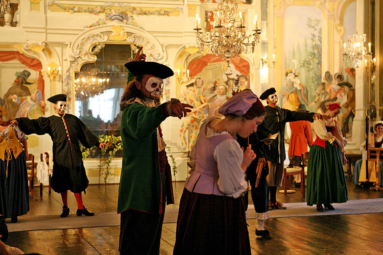 Barokní noc na zámku Český Krumlov ®, 27.6. a 28.6.2008, Festival komorní hudby Český Krumlov 2008, foto: Lubor Mrázek