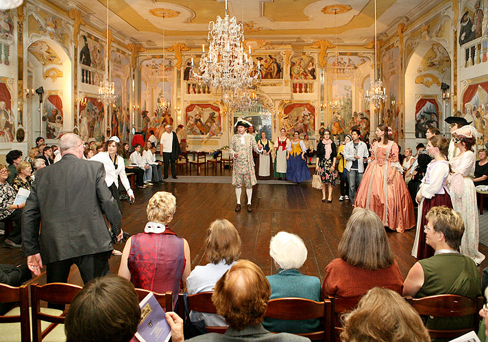 Barokní noc na zámku Český Krumlov ®, 27.6. a 28.6.2008, Festival komorní hudby Český Krumlov 2008, foto: Lubor Mrázek