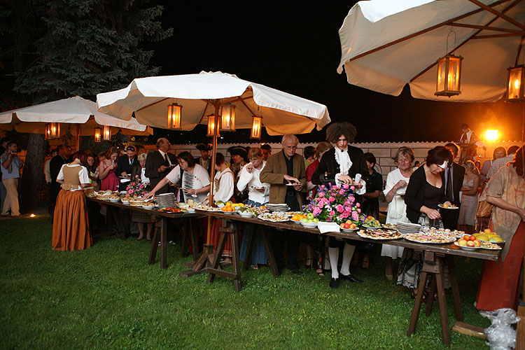 Barokní noc na zámku Český Krumlov ®, 27.6. a 28.6.2008, Festival komorní hudby Český Krumlov 2008, foto: Lubor Mrázek