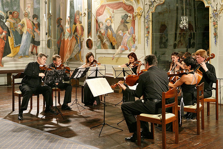 Kapralova quartet, Pražákovo kvarteto, 2.7.2008, Kammermusikfestival Český Krumlov 2008, Foto: Lubor Mrázek