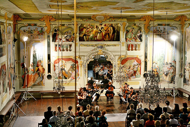 Kapralova quartet, Pražákovo kvarteto, 2.7.2008, Chamber Music Festival Český Krumlov 2008, photo: Lubor Mrázek