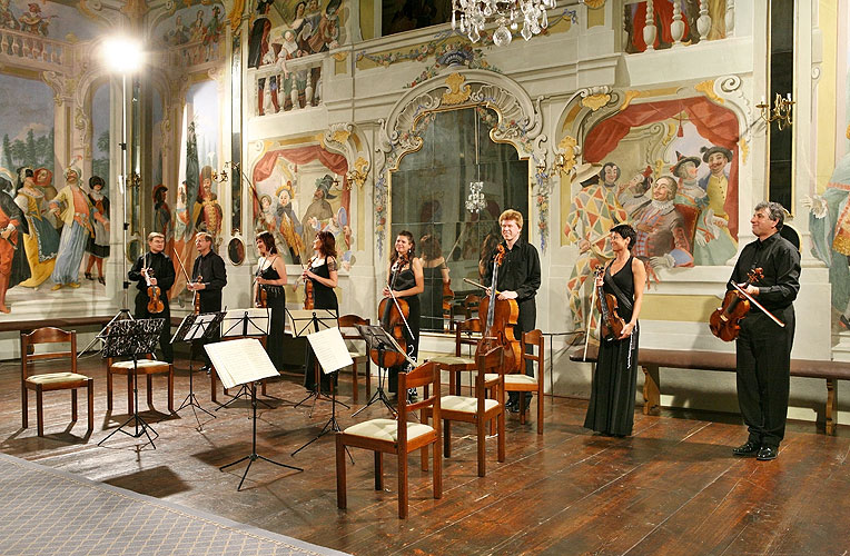 Kapralova quartet, Pražákovo kvarteto, 2.7.2008, Festival komorní hudby Český Krumlov 2008, foto: Lubor Mrázek