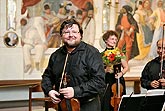 Cappella Istropolitana (Bratislava, Slovakia), Ivan Ženatý - violin, 5.7.2008, Chamber Music Festival Český Krumlov 2008, photo: Lubor Mrázek 