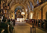 Schola Gregoriana Pragensis, 4.7.2008, Kammermusikfestival Český Krumlov 2008, Foto: Lubor Mrázek 