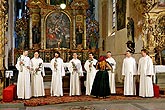 Schola Gregoriana Pragensis, 4.7.2008, Chamber Music Festival Český Krumlov 2008, photo: Lubor Mrázek 