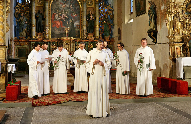 Schola Gregoriana Pragensis, 4.7.2008, Chamber Music Festival Český Krumlov 2008, photo: Lubor Mrázek