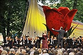 Eröffnungskonzert – „Liebe und Tod“ - Alison Bolshoi (USA) – Sopran, Richard Zeller (USA) – Bariton, Eric Jordán (USA) – Bass, Die Prager Kammerphilharmonie, Dirigent: Daniel Raiskin(Niederland/Russland), 18.7.2008,Internationales Musikfestival Český Krumlov, Bildsquelle: Auviex s.r.o., Foto: Libor Sváček 