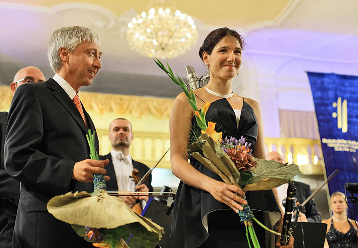 Sharon Kam (Deutschland) - Klarinette, Nordböhmische Philharmonie Teplice, Dirigent: Charles Olivieri-Munroe, 1.8.2008, Internationales Musikfestival Český Krumlov, Bildsquelle: Auviex s.r.o., Foto: Libor Sváček