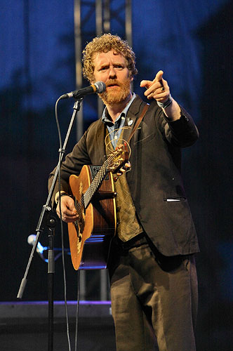 Markéta Irglová, Glan Hansard (Irland) und Gäste / Konzert der Oscar-Inhaber, 2.8.2008, Internationales Musikfestival Český Krumlov, Bildsquelle: Auviex s.r.o., Foto: Libor Sváček