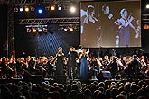 A Night on Broadway - Soloists: Jan Horvath, Doug La Brecque, Debbie Gravitte (USA), Moravian Philharmonic Olomouc, Conductor: Randall Craig Fleischer (USA), 9.8.2008, International Music Festival Český Krumlov 2008, source: Auviex s.r.o., photo: Libor Sváček 