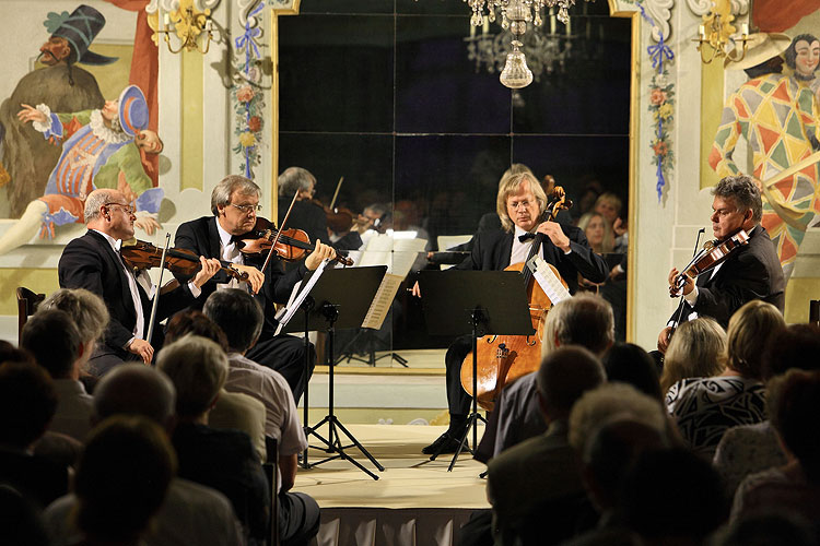 Stamic´Quartett (Stamicovo kvarteto), 14.8.2008, Internationales Musikfestival Český Krumlov, Bildsquelle: Auviex s.r.o., Foto: Libor Sváček