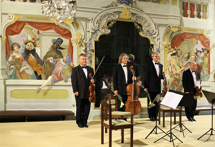 Stamicovo kvarteto, 14.8.2008, Mezinárodní hudební festival Český Krumlov, zdroj: Auviex s.r.o., foto: Libor Sváček