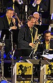 Bobby Shew (USA) - trumpet, Czech Big Company, 16.8.2008, International Music Festival Český Krumlov 2008, source: Auviex s.r.o., photo: Libor Sváček 