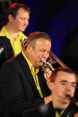 Bobby Shew (USA) - trumpet, Czech Big Company, 16.8.2008, International Music Festival Český Krumlov 2008, source: Auviex s.r.o., photo: Libor Sváček 