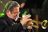 Bobby Shew (USA) - trumpet, Czech Big Company, 16.8.2008, International Music Festival Český Krumlov 2008, source: Auviex s.r.o., photo: Libor Sváček 