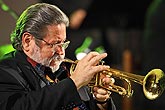 Bobby Shew (USA) - trumpet, Czech Big Company, 16.8.2008, International Music Festival Český Krumlov 2008, source: Auviex s.r.o., photo: Libor Sváček 