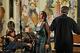 Praga Camerata, Silvie Hessová - violin, Pavel Hůla - violin, Edita Randová - mezzo-soprano, 22.8.2008, International Music Festival Český Krumlov 2008, source: Auviex s.r.o., photo: Libor Sváček 