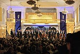 Sir James Galway (Velká Británie), Lady Jeanne Galway (USA) - flétny, Symfonický orchestr Českého rozhlasu, dirigent: Vladimír Válek, 23.8.2008, Mezinárodní hudební festival Český Krumlov, zdroj: Auviex s.r.o., foto: Libor Sváček 