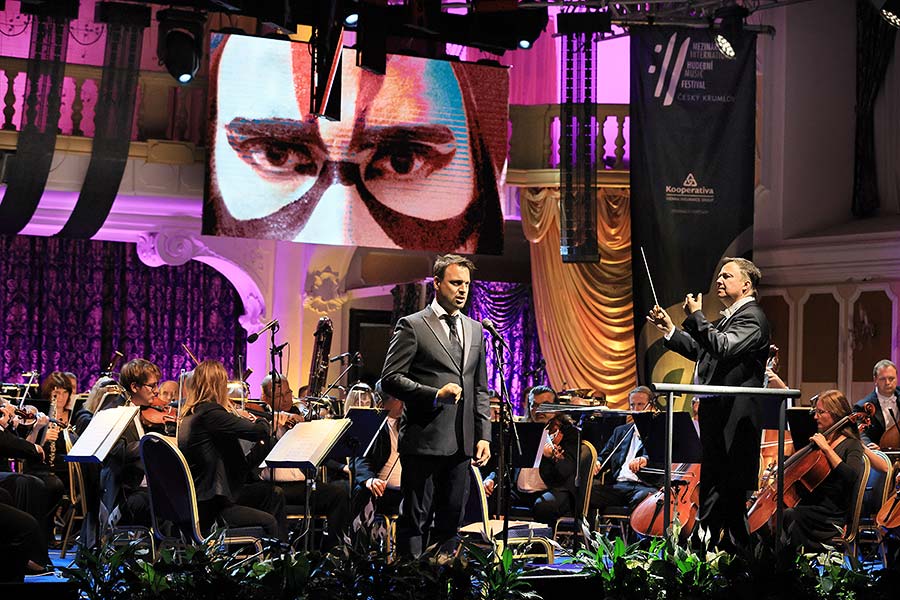 Operní galakoncert - Pavel Černoch (tenor), Severočeská filharmonie Teplice, dirigent: Jaroslav Kyzlink, Zámecká jízdárna, Mezinárodní hudební festival Český Krumlov 19.9.2020