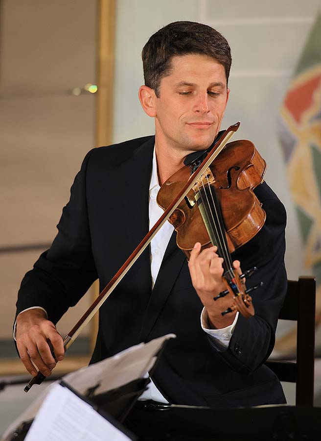 Bennewitz Quartet - Jakub Fišer - 1st violin, Štěpán Ježek - 2nd violin, Jiří Pinkas - viola, Štěpán Doležal - violoncello, Masquerade Hall, International Music Festival Český Krumlov 22.9.2020