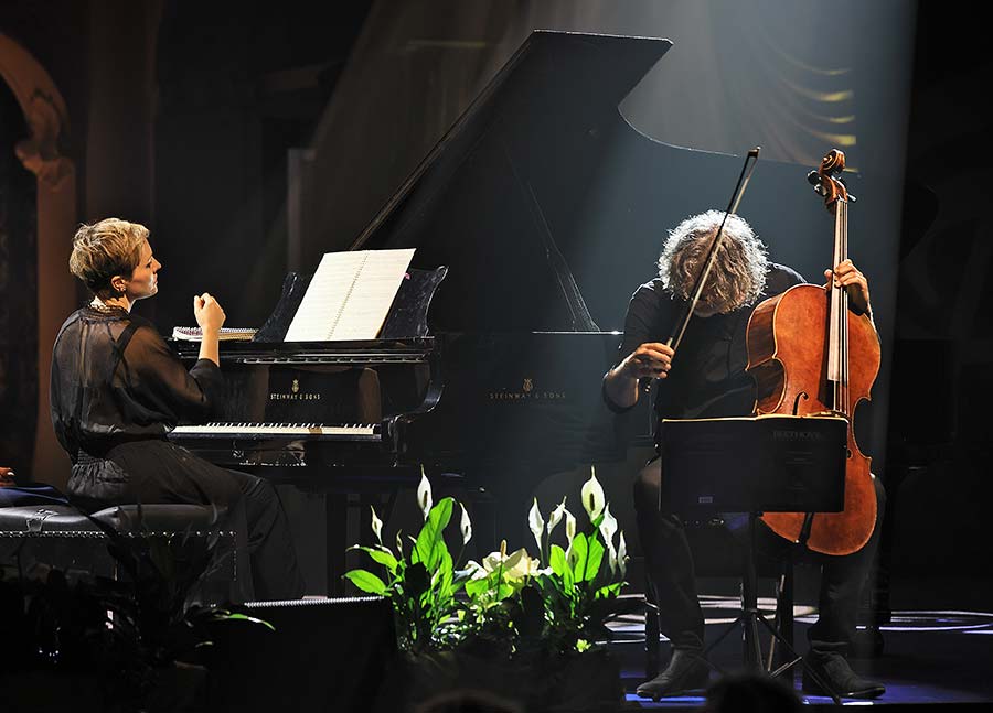 Jiří Bárta (violoncello), Terezie Fialová (piano), Castle Riding hall, Internationales Musikfestival Český Krumlov, 23.9.2020