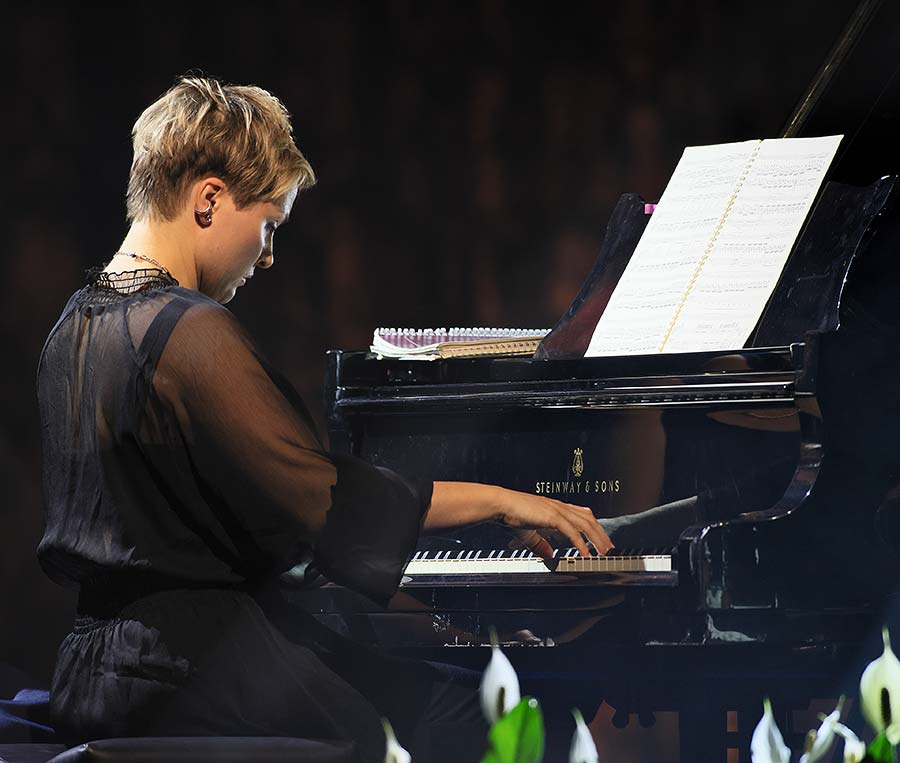 Pocta Ludwigu van Beethovenovi - Jiří Bárta (violoncello), Terezie Fialová (klavír), Zámecká jízdárna, Mezinárodní hudební festival Český Krumlov 23.9.2020