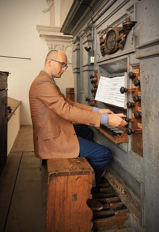 Pavel Svoboda (varhany), Kostel Božího těla a Panny Marie Bolestné, Mezinárodní hudební festival Český Krumlov 27.9.2020