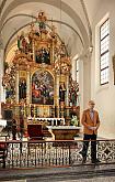 Pavel Svoboda (organ), Church of Corpus Christi and the Grieving Virgin Mary, Internationales Musikfestival Český Krumlov 27.9.2020, Quelle: Auviex s.r.o., Foto: Libor Sváček