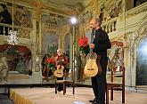 Štěpán Rak, Jan-Matěj Rak (guitar), Masquerade Hall, International Music Festival Český Krumlov 30.9.2020, source: Auviex s.r.o., photo by: Libor Sváček