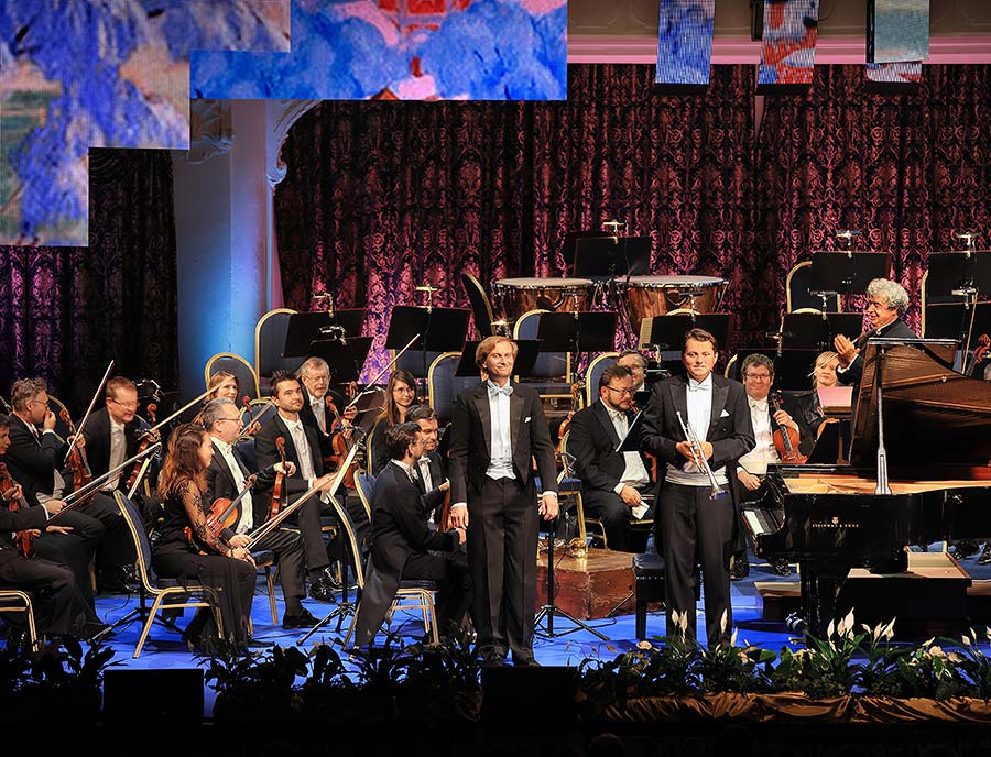 Closing concert - Ivo Kahánek (piano), Stanislav Masaryk (trumpet), Czech Philharmonic, Conductor Semyon Bychkov, Castle Riding hall, International Music Festival Český Krumlov, 3.10.2020