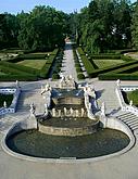 Schlossgarten in Český Krumlov, Kaskadenfontäne, Foto: Lubor Mrázek