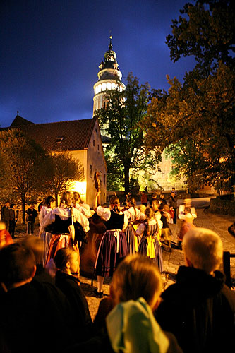 St.-Wenzels-Fest und Internationales Folklorefestival Český Krumlov 2008 in Český Krumlov, Foto: Lubor Mrázek