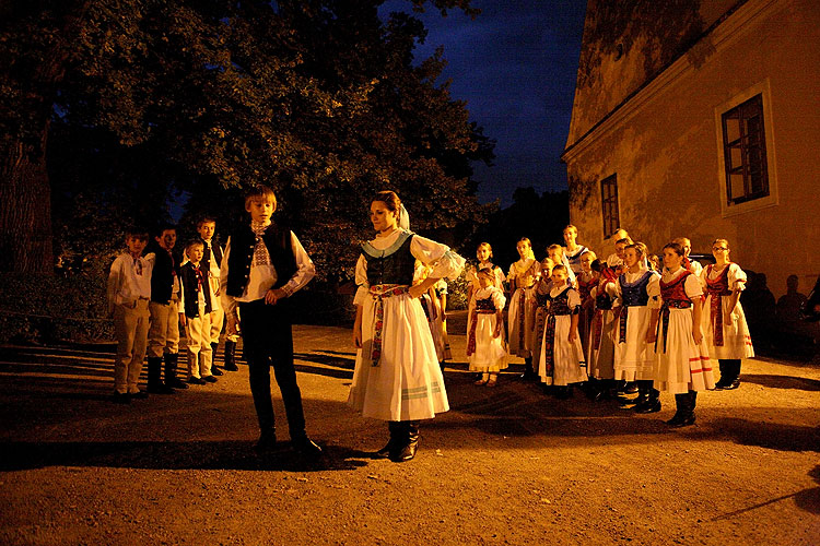 St.-Wenzels-Fest und Internationales Folklorefestival Český Krumlov 2008 in Český Krumlov, Foto: Lubor Mrázek